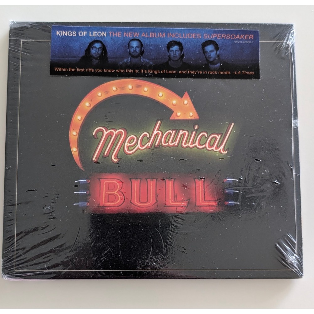 Kings of Leon Mechanical Bull CD New Sealed 2013 Album 888837698825 Supersoaker